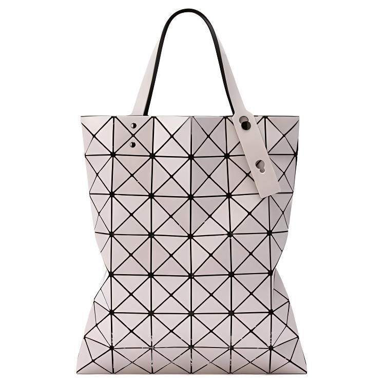 ISSEY MIYAKE PVC Handbag, Shoulder Bag Women's Nude