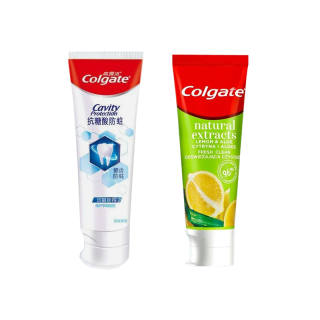 COLGATE Lemon Cleaning Toothpastes Freshening Breath Lemon