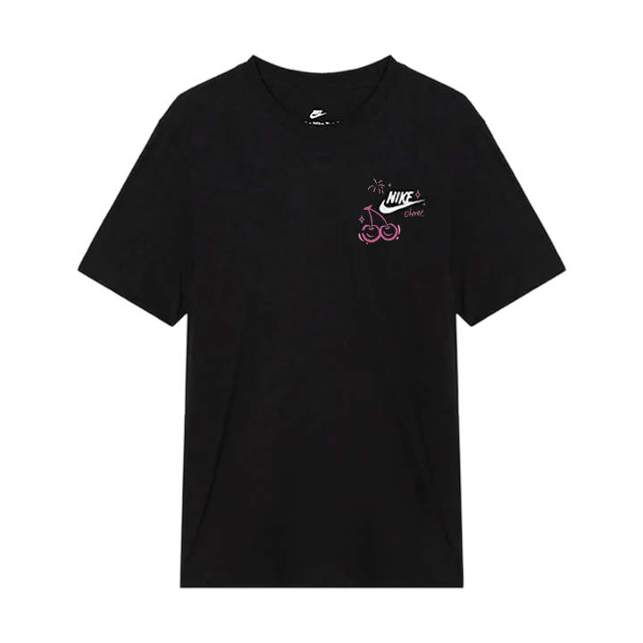 Nike Nike Dri Fit T Shirts Unisex Black Crew Neck Moderate Straight Fit