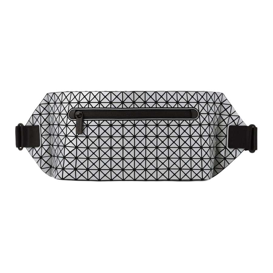 ISSEY MIYAKE Kuro Polyurethane Fanny Pack Unisex Silver