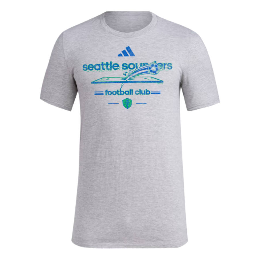Adidas Adidas Free Shipping With AdiClub Seattle Sounders Fc Short Sleeve Tee