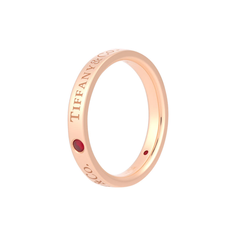 TIFFANY & CO. Karat Gold, 18K Rose Gold Rings Women's