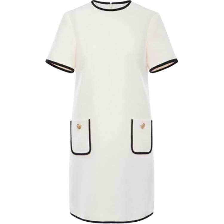 KARL LAGERFELD / Karl Lagerfeld Jeans Short Sleeved Dress Women's White