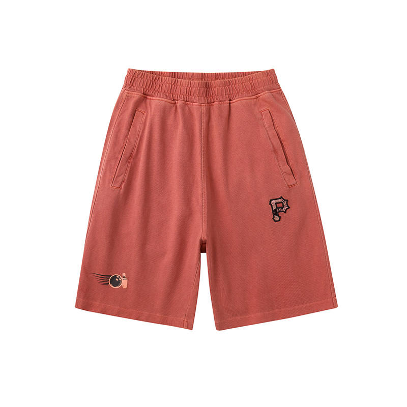 New Era X MLB Casual Shorts Unisex Red Brown Moderate
