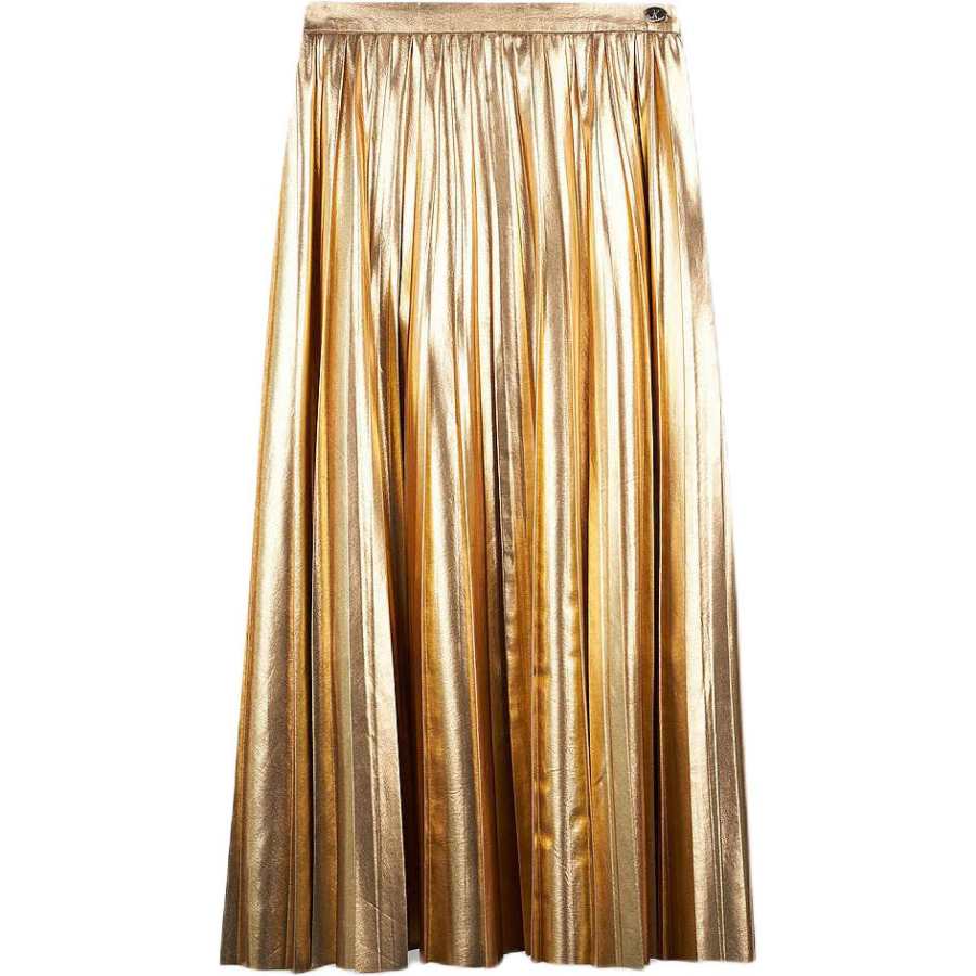 KARL LAGERFELD / Karl Lagerfeld Jeans Casual Long Skirt Women's Gold