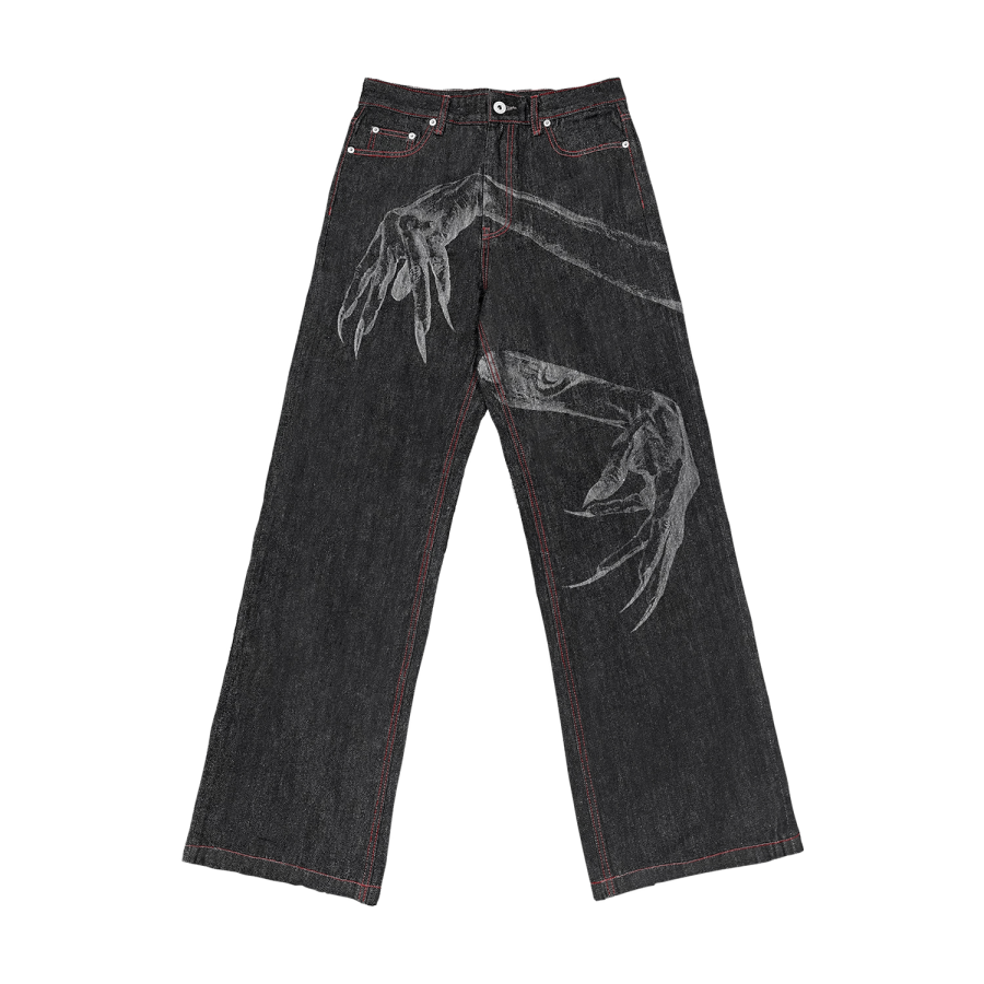WANNA LAB Jeans Unisex Original Moderate Straight Fit Pants