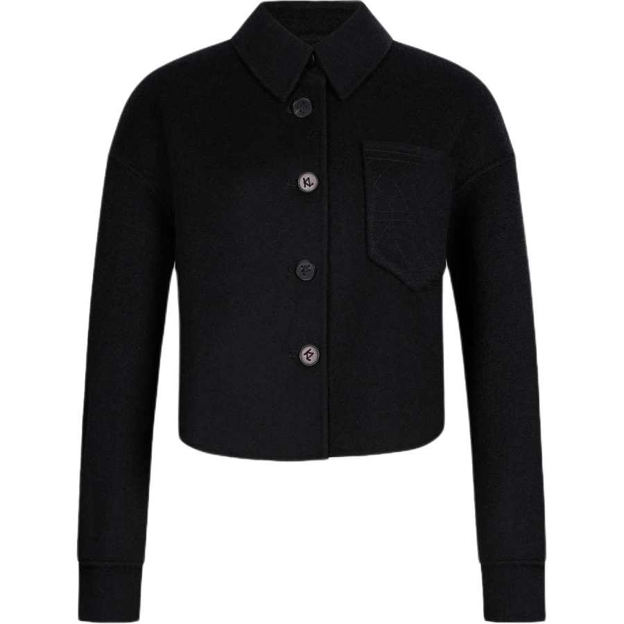 KARL LAGERFELD / Karl Lagerfeld Jeans Coat Women's Black