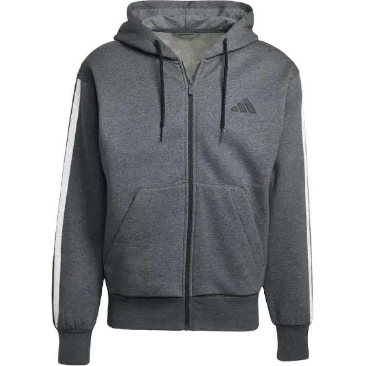 Adidas Adidas Free Shipping With AdiClub Essentials 3 Stripes Fleece Hoodie