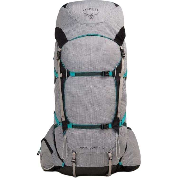 OSPREY 65L Mountaineering Bag Backpack Outdoor Bag Nylon Explorer Gray Women's