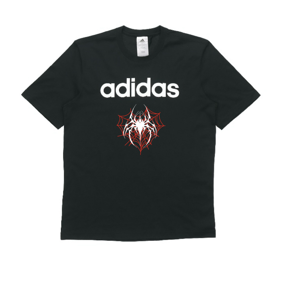 Adidas Adidas T Shirts Unisex Black Crew Neck Moderate Straight Fit