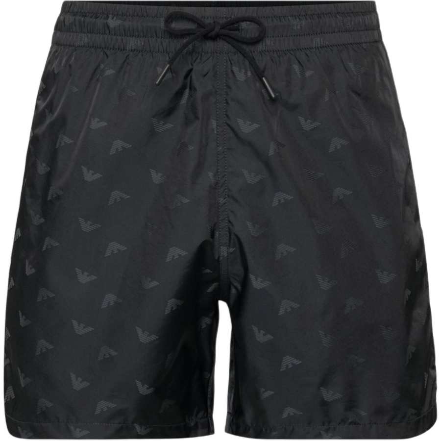 EMPORIO ARMANI SS25 Beach Shorts Men's Black