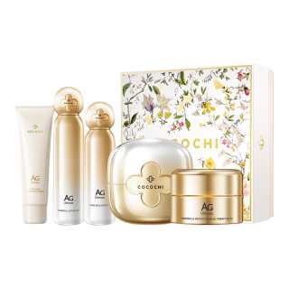 Cocochicosme Cocochi Gold Water Milk Small Gold Can Cleanser Skincare Sets Brightening Moisturizing Five Piece Set
