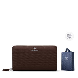 WILLIAMPOLO Cow Leather Wallet Clutch Regular Men's Multicolor
