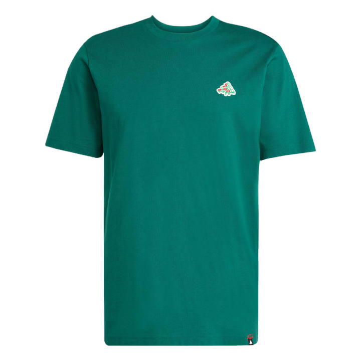 Adidas Adidas T Shirts Men's Green Crew Neck Moderate