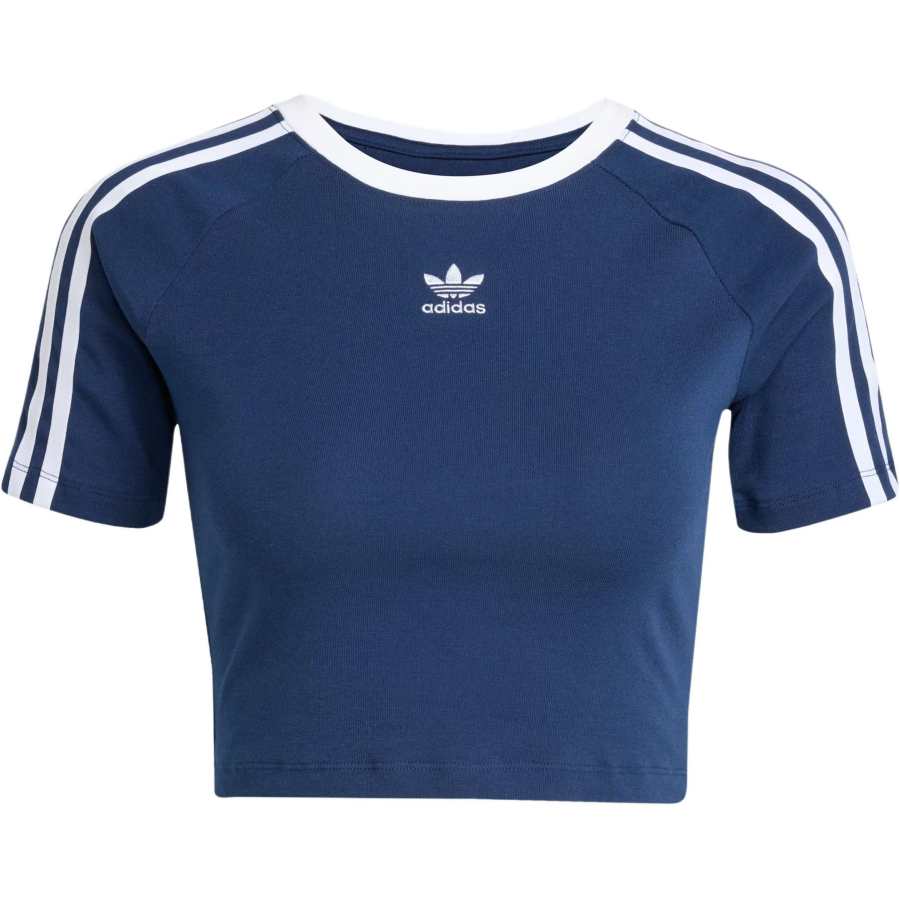 Adidas Originals Adidas 3-Stripes cropped T-shirt