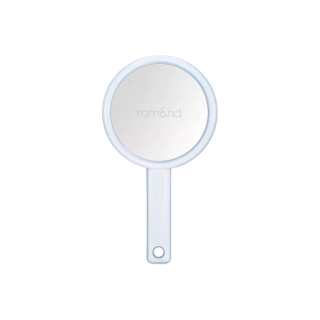 ROM&ND ROMAND Blue Dewy Handheld Mirror Makeup Mirrors Round Portable Internet Famous Instagram Style Minimalist