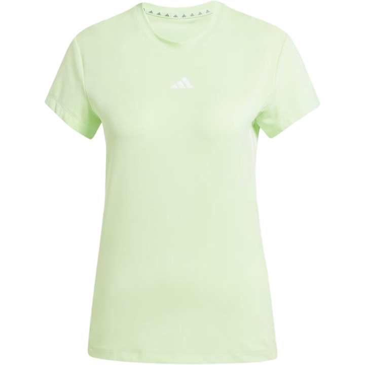 Adidas Adidas Women's Hyperglam T Shirt Semi Green Spark/White