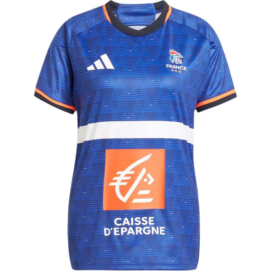 Adidas Adidas Women's France Handball Replica Jersey Semi Lucid Blue