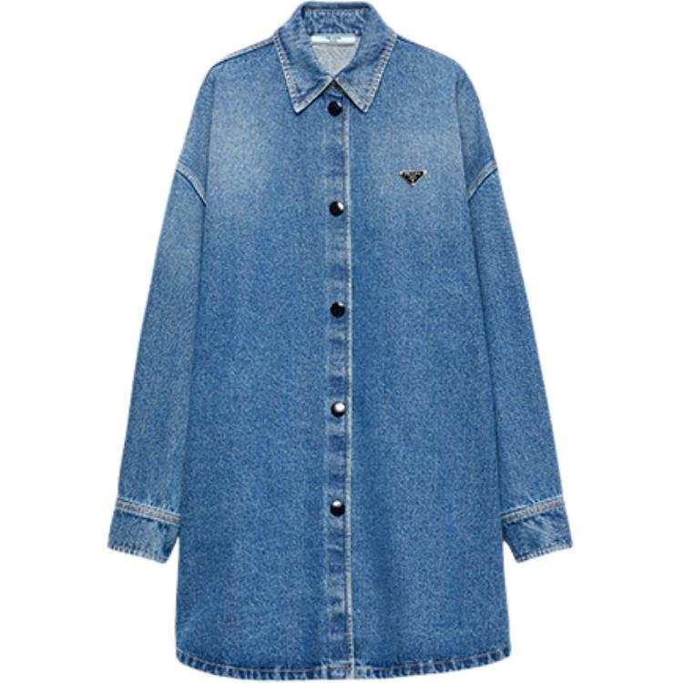 PRADA Prada Oversized Denim Shirt