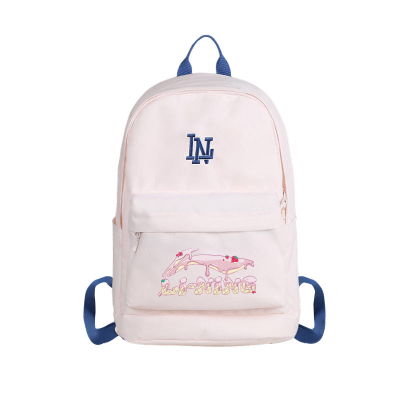 Li-Ning Li Ning Polyester Backpack Unisex Liqueur Blanc