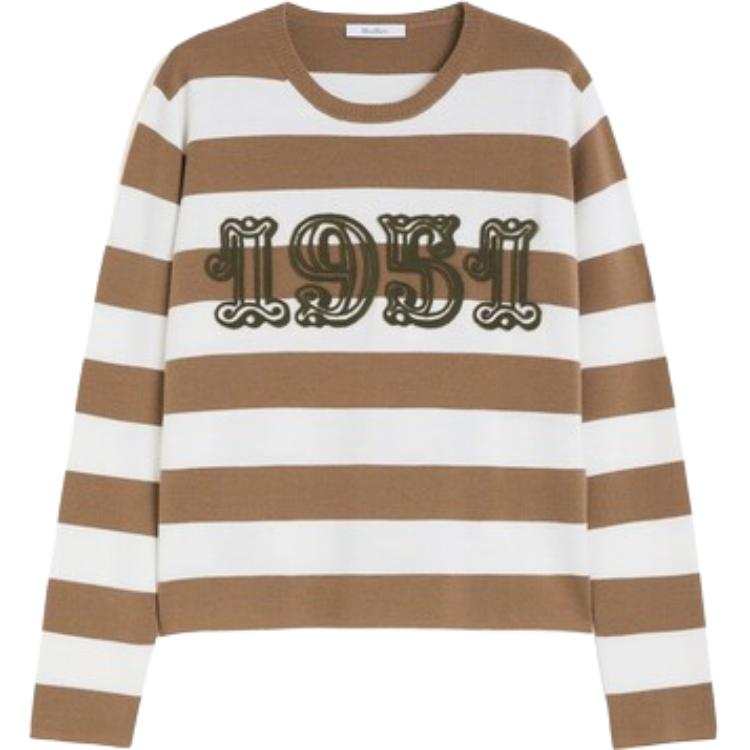 MaxMara Max Mara Viterbo Striped Crewneck Jumper
