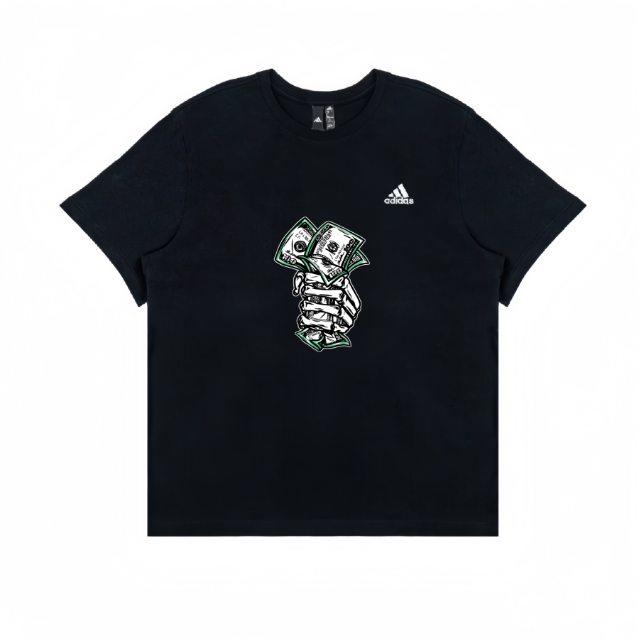 Adidas Adidas T Shirts Unisex Black Crew Neck Moderate Straight Fit
