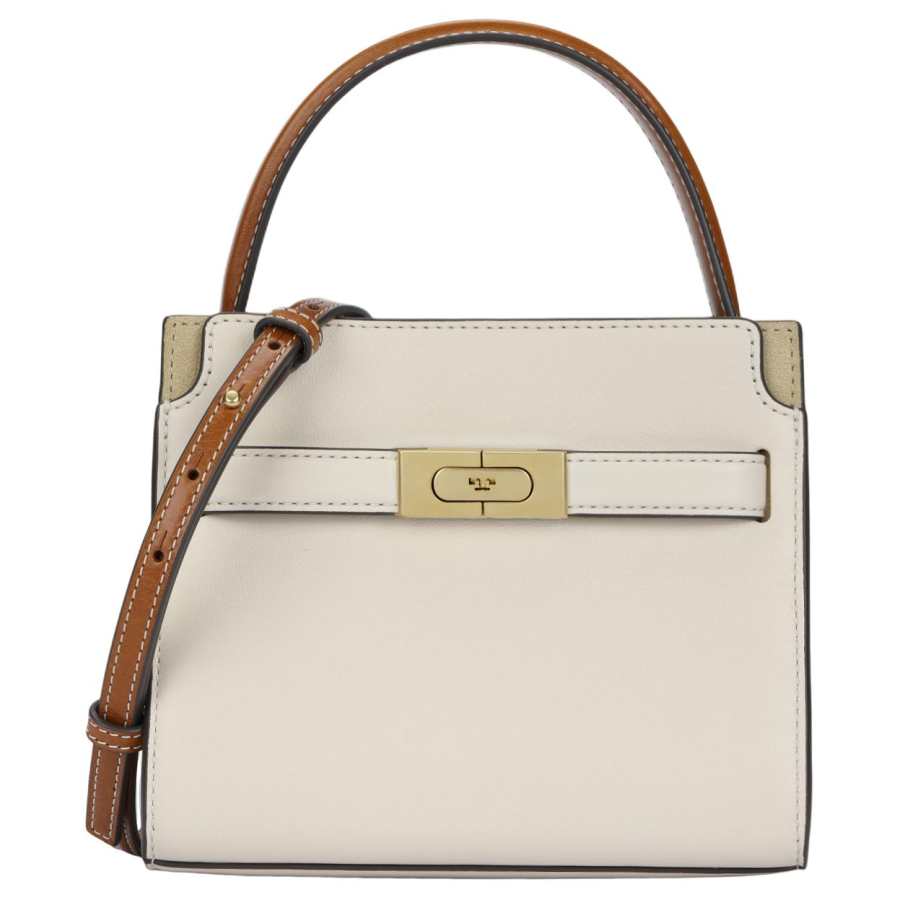 TORY BURCH TORY BURCH Lee Radziwill Petite Double Bag New Cream