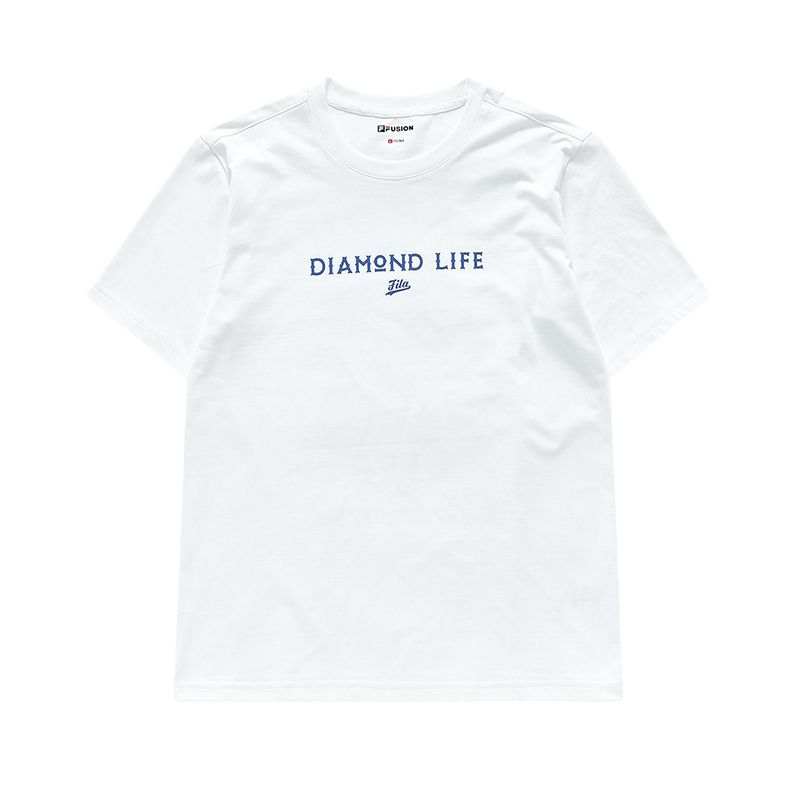 FILA FUSION BASEBALL T Shirt Men's White
