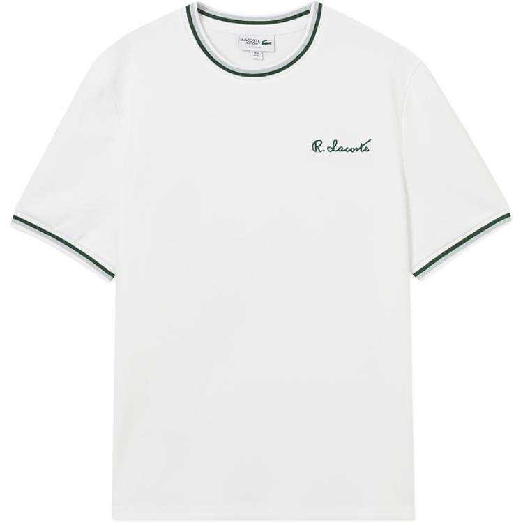 LACOSTE LACOSTE T Shirts Men's Crew Neck Moderate