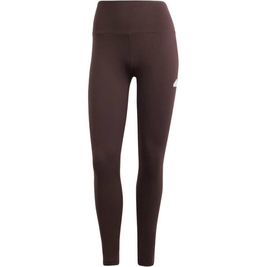 Adidas Adidas Women's High Waisted Print Leggings Shadow Brown
