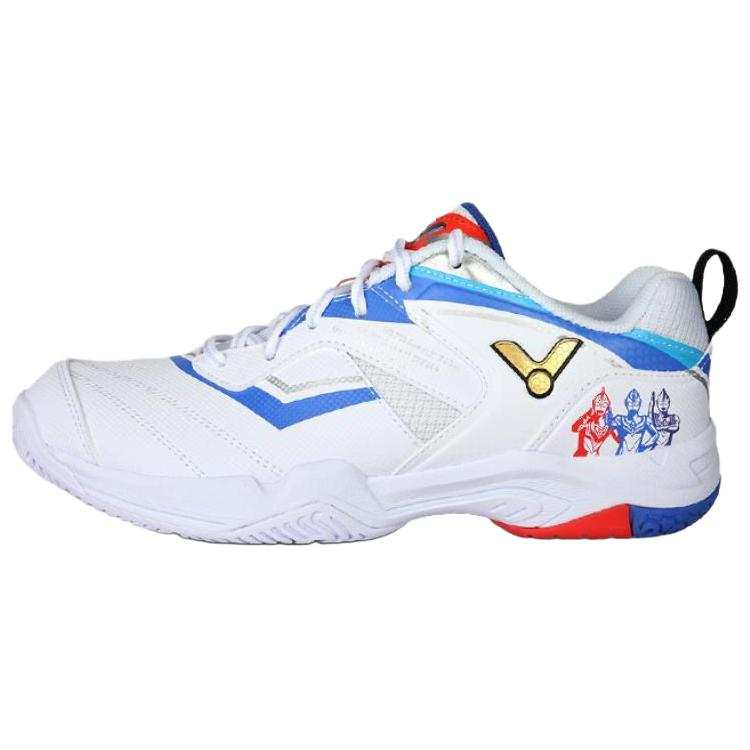 Victor ULTRAMAN x VICTOR Low top Badminton Shoes Unisex White