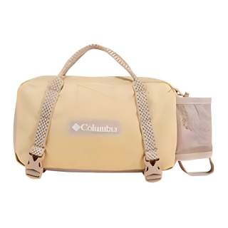 Columbia Fabric Fanny Pack, Shoulder Bag, Crossbody Bag, Handbag Unisex Yellow