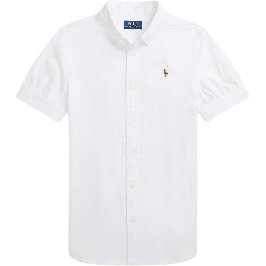 Polo Ralph Lauren SS24 Animal Pattern Kids' Top Summer Kids' White