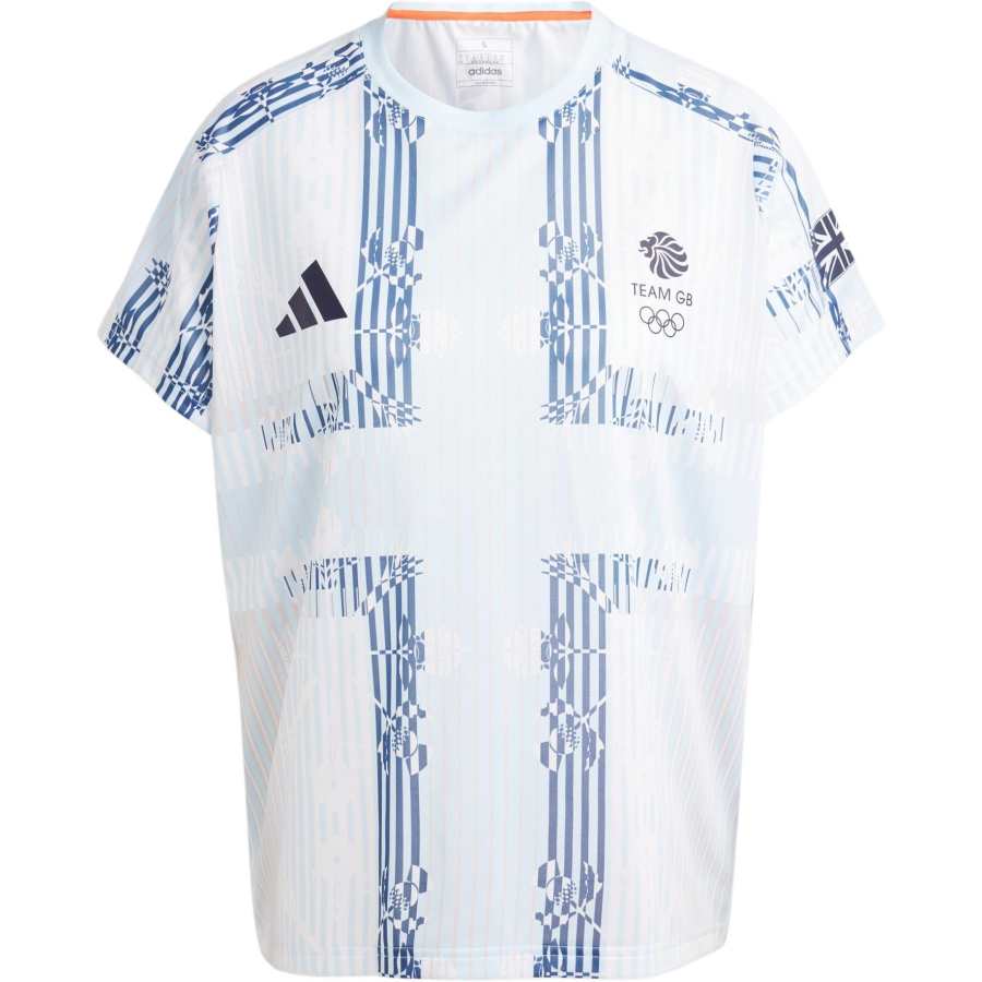 Adidas Adidas Women's Team Gb T Shirt Sky Tint