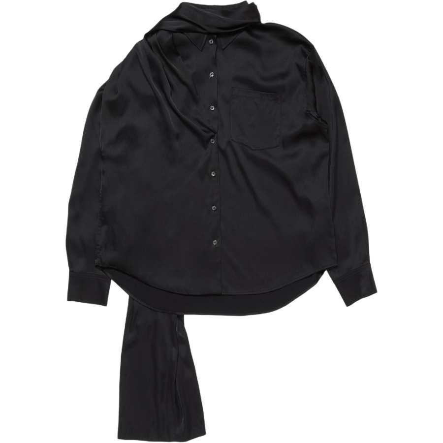 Acne Studios Acne Studios Layered Satin Blouse