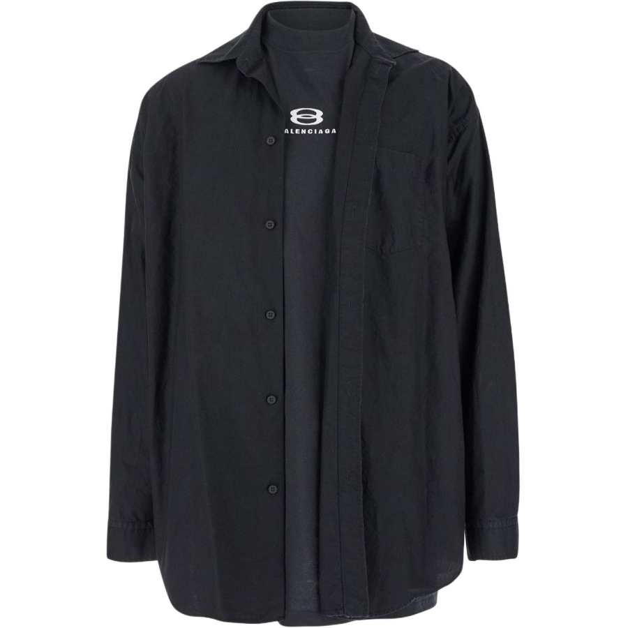 Balenciaga Unity Sports Icon Layered Oversized Shirt