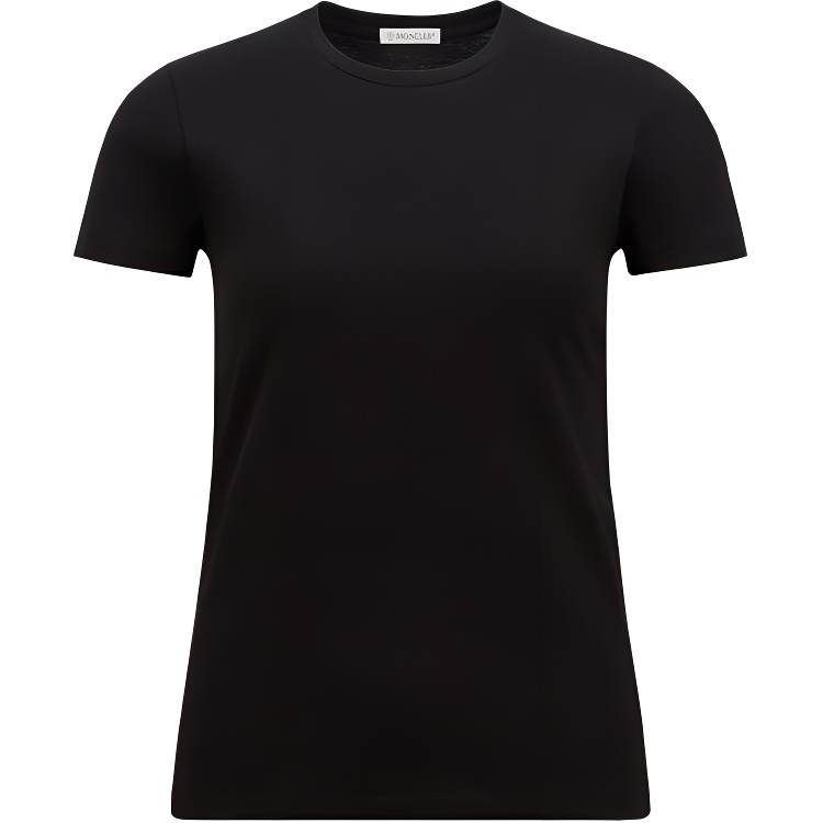 Moncler Logo Patch Crewneck T Shirt