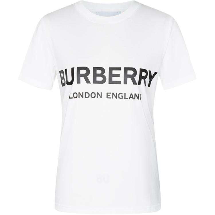 Burberry Pre Owned 2000s Logo print Crew neck T shirt