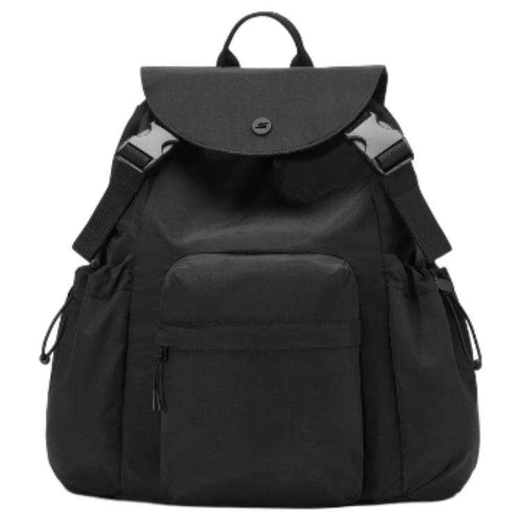 Skechers Comfortable Sports Collection Skin Touch Fabric Backpack Regular Unisex Carbon Black