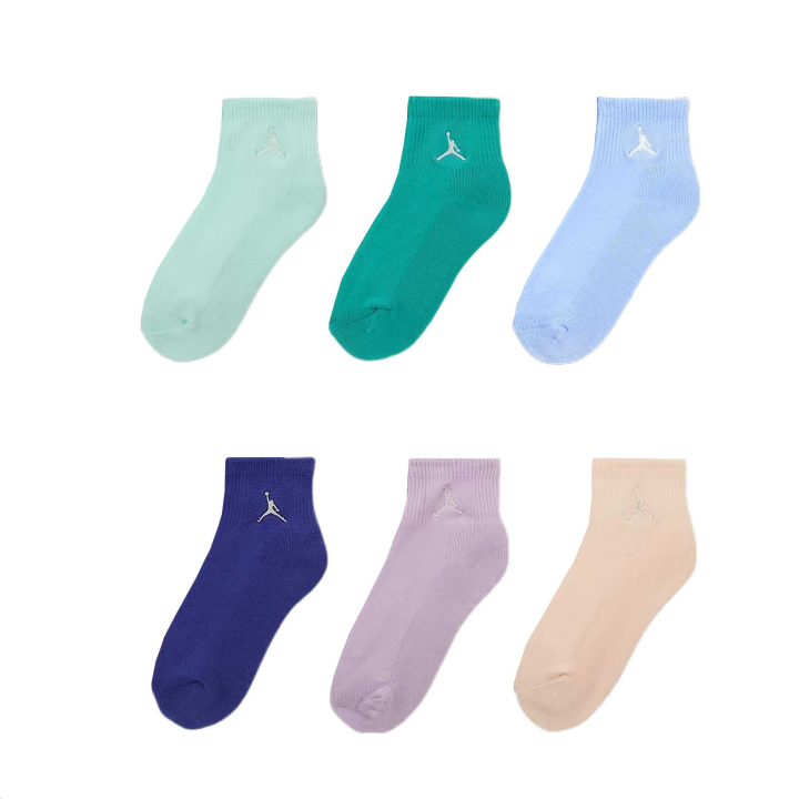 Jordan Jordan ESSENTIALS Socks 6 Pack Children Aged 3 7 Years Old