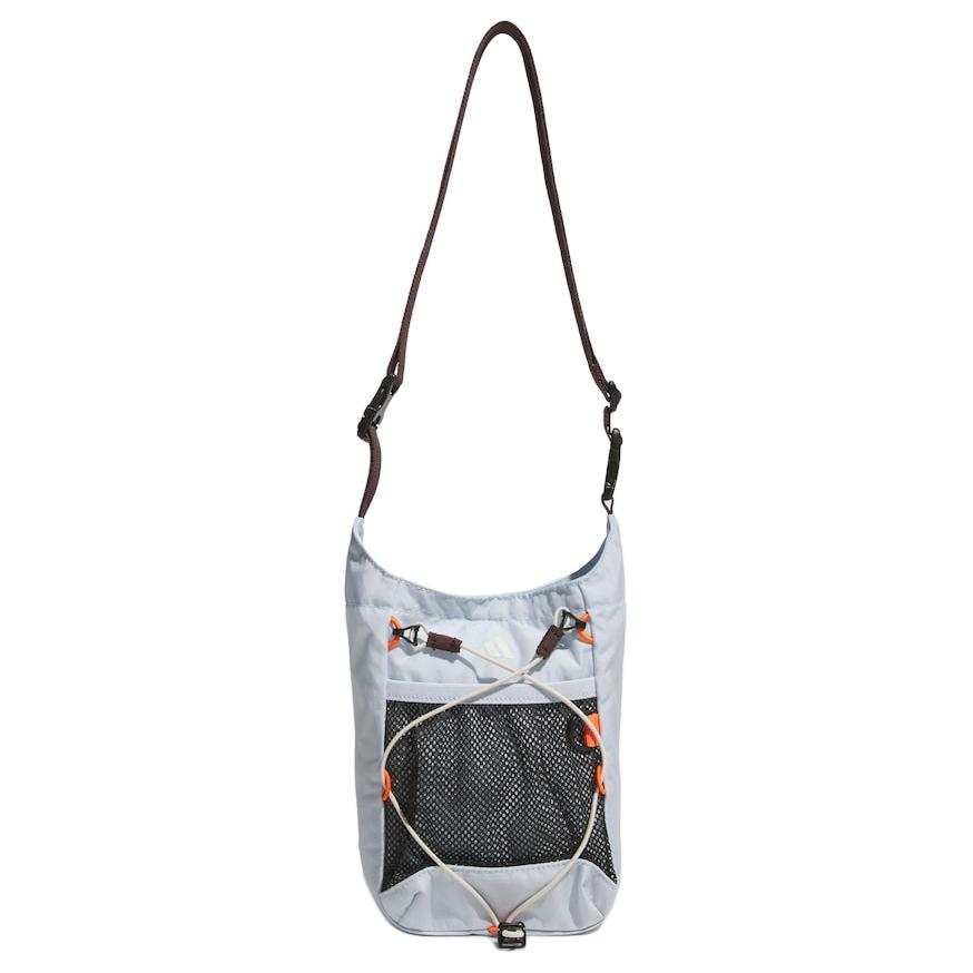 Adidas Adidas Recycled Nylon Shoulder Bag, Crossbody Bag Women's Light Blue