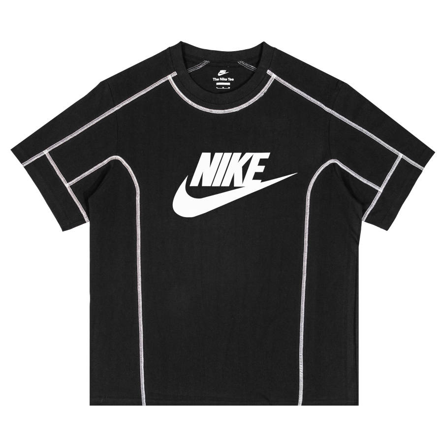 Nike Nike Dri Fit T Shirts Unisex Black Crew Neck Moderate Straight Fit