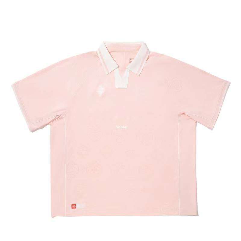 Li-Ning Li Ning Polo Shirts Women's Salt Pink AHSV568 2 Polo Collar Moderate Other