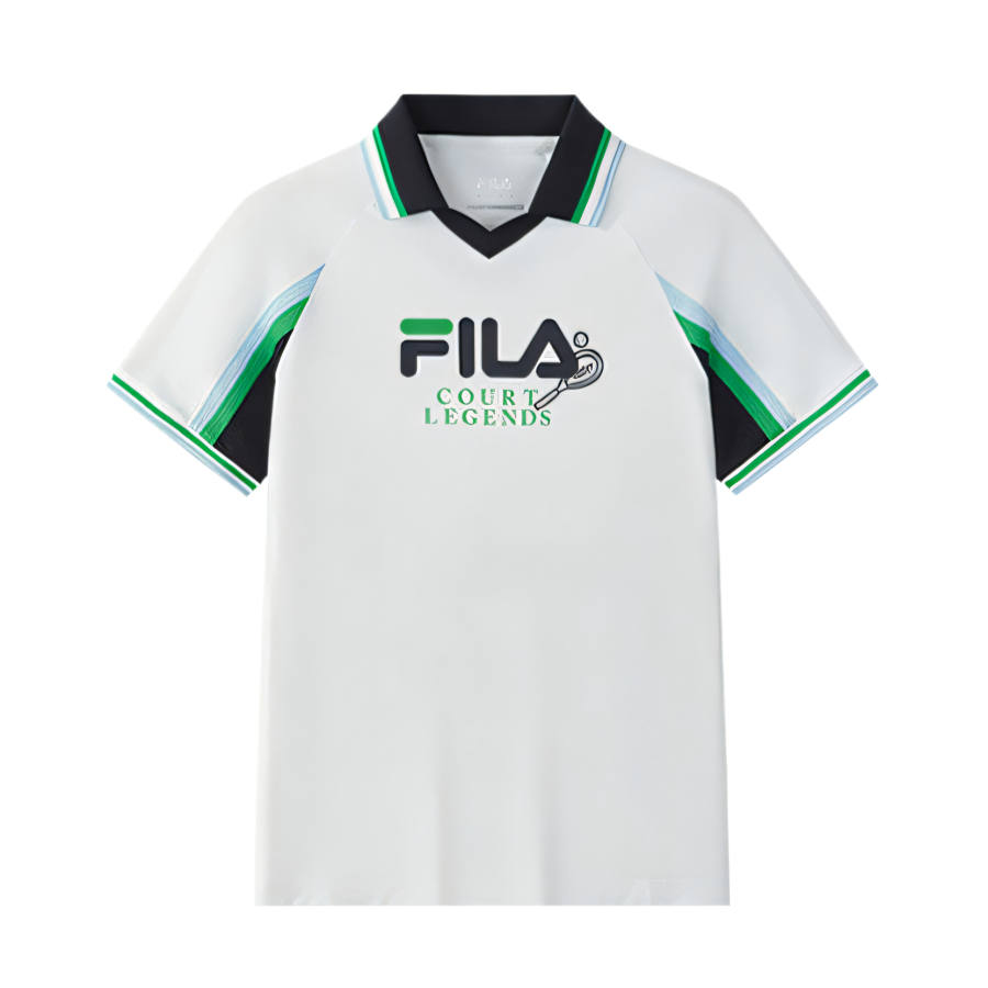 FILA KIDS Grade School T Shirts Polo Collar Moderate