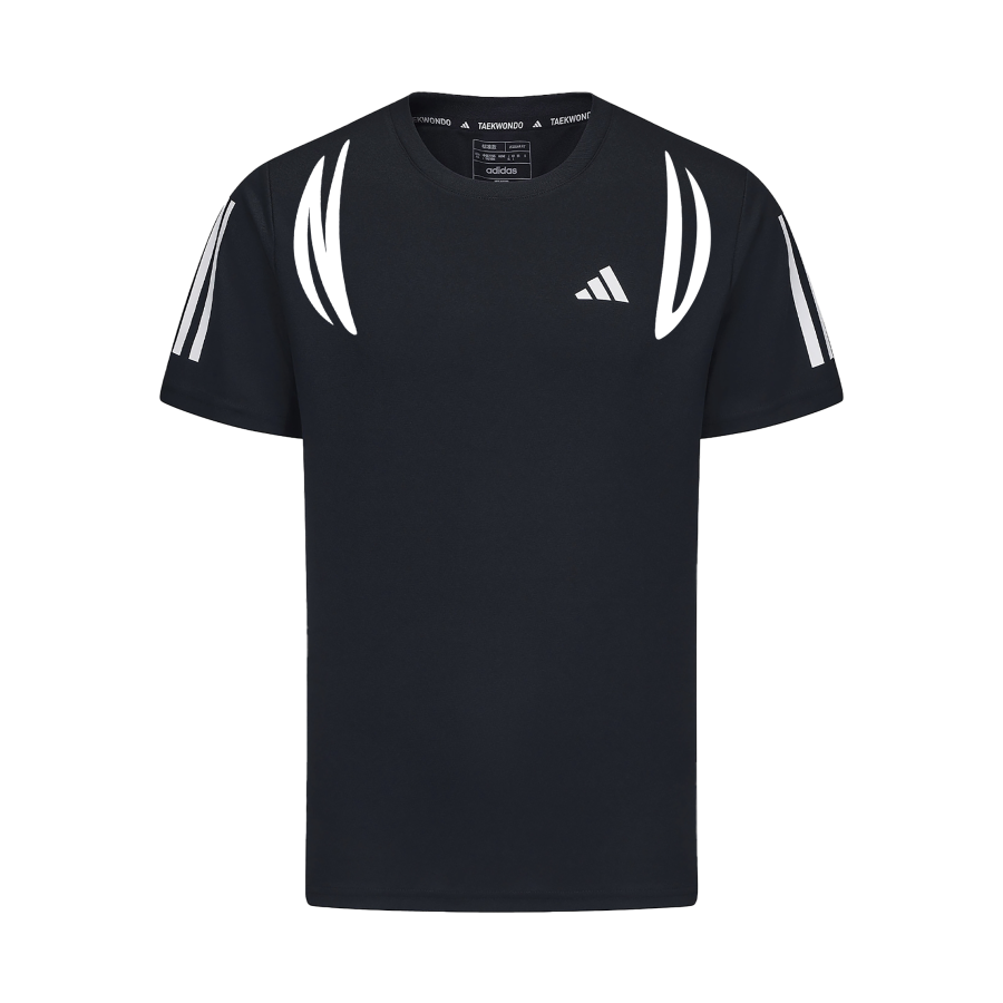 Adidas Adidas T Shirts Unisex Black Crew Neck Moderate Straight Fit