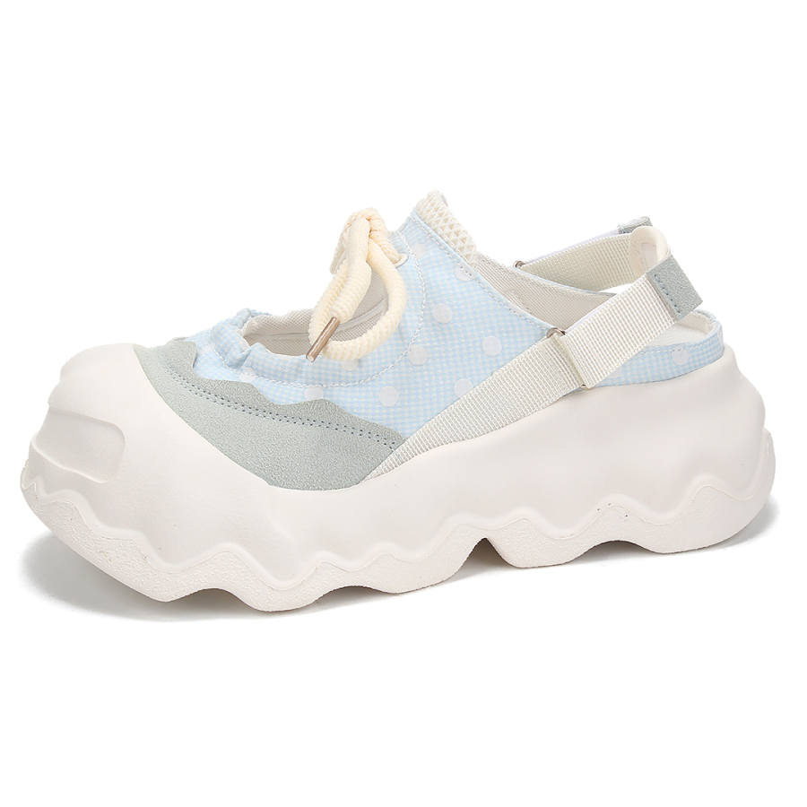 FUERSEN Abrasion Resistant Breathable Height Increasing Low top Casual Shoes Women's