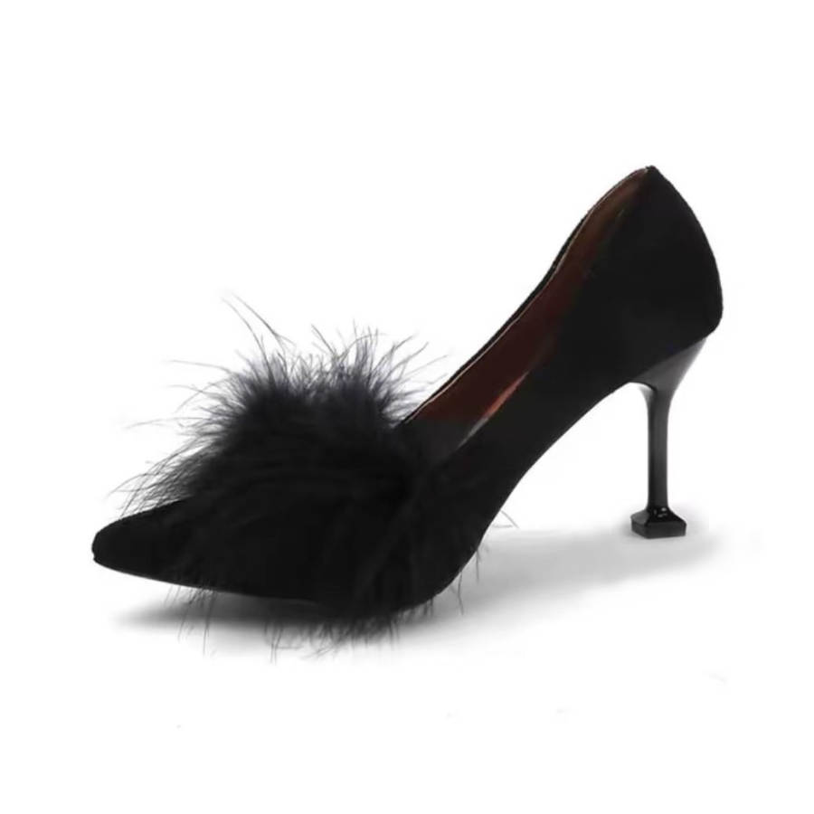 UMEK Slim Heel High Heels Women's