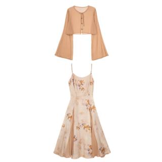 SIXUSICHOU Two Piece Skirt Sets Women's Thin