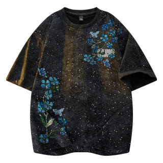 YIWEN T Shirts Unisex Crew Neck Thin