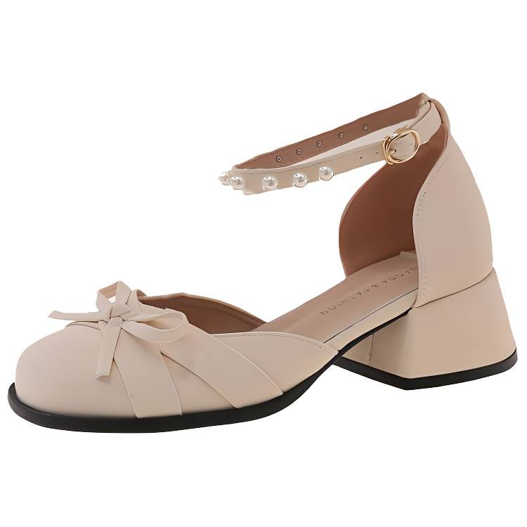 OPOA Chunky Heel High Heels 4cm Women's